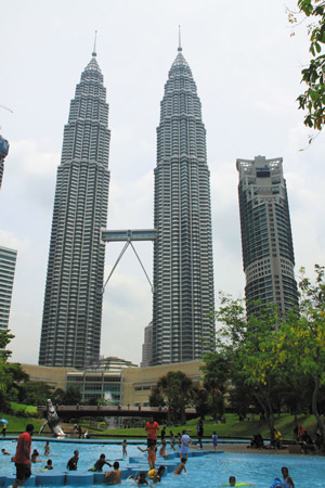 Les tours Petronas Kuala Lumpur