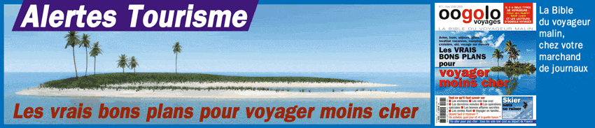 Alertes tourisme oogolo