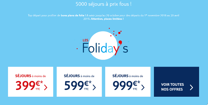 Les Foliday's TUI