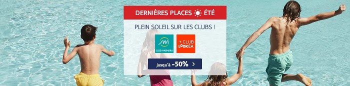 Promo clubs Marmara et Lookéa