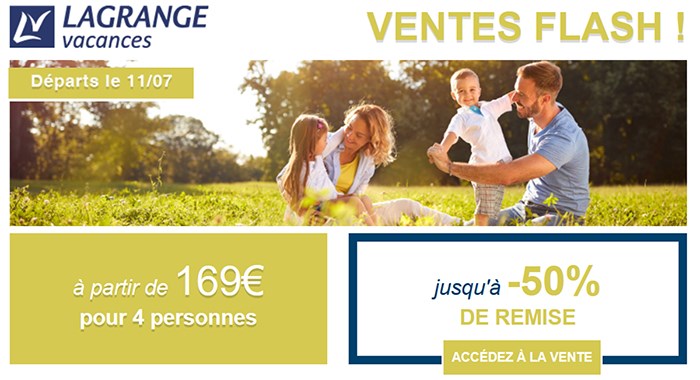 Ventes flash Lagrange