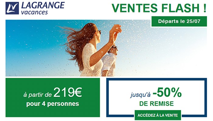 Ventes flash Lagrange