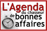 L'Agenda du chasseur de bonnes affaires